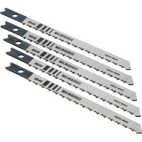 MILWAUKEE JIG SAW Blade HCS 10T 4LG (5PK) Part # 48-42-0640