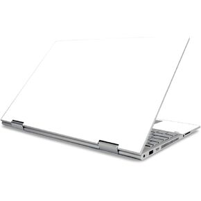 MightySkins Skin for HP Envy X360 15" (2019) - Solid White | Protective, Durable, and Unique Vinyl Decal Wrap Cover | Easy to Apply, Remove, and Change Styles | Made in The USA