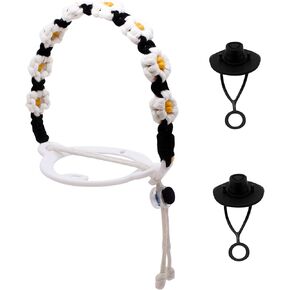 BIHRTC Water Bottle Handle Sling Holder Lanyard Water Bottle Handle Holder Accessories for Wide Mouth Bottles