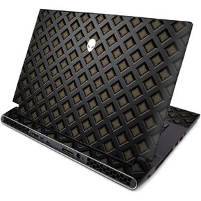 MightySkins Skin for Alienware M15 R2 (2019) - Cold Steel | Protective, Durable, and Unique Vinyl Decal Wrap Cover | Easy to Apply, Remove, and Change Styles | Made in The USA (ALWM15R219-Cold Steel)