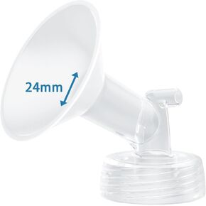أجزاء مضخة الثدي متوافقة مع أجزاء المضخة البديلة Spectra Flange 21 مم، أجزاء مضخة Spectra، مضخة الثدي Spectra، زجاجات Spectra، أجزاء مضخة Spectra s1 s2، Spectra Flange 21mm 2 قطعة