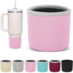 Desing Wish Protective Silicone Boot Compatible with 12-24oz/ 32oz & 40oz Hydroflask Sport Water Bottles, Non-Slip Water Bottle Boot Protector Bottom Silicone Sleeve Cover