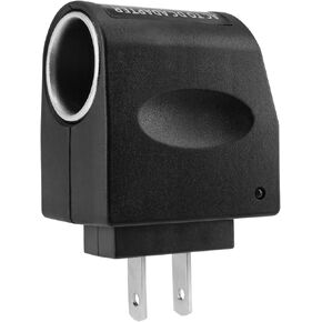 12V 0.5A DC Converter, BENACES Universal AC to DC Car Cigarette Lighter Socket Adapter Converter, AC 90V-240V to DC 12V Power Supply Inverter, 6W Power Transformer Wall Plug Adapter