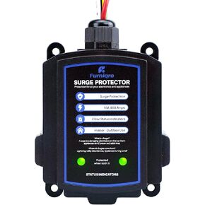 Whole House Surge Protector 108,000 Amps, Whole Home Surge Protector, Indoor/Outdoor Use, 120/240V