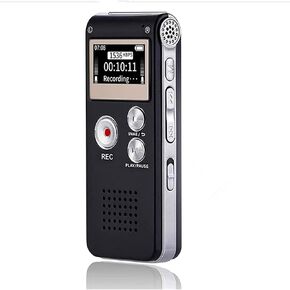 32GB Digital Voice Recorder,Playback Digital Voice Activated Recorder,Portable Tape Recorder Audio Recording Device,Noise Reduction Audio Recorder Upgraded Small Tape Recorder for Lectures Meetings