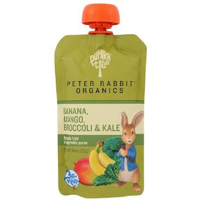 Peter Rabbit Organics Baby Kale Broccoli Mango, 4.40 oz