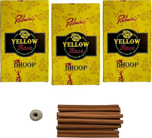 Padmini Incense Ultimo Jasmine Dhoop Sticks (3 Pack - Total 45 Sticks) in Saudi Arabia