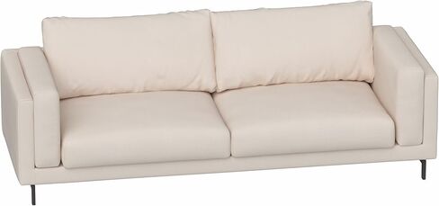 Slipcover Only! Heavy Duty Sofa Covers Compatible with IKEA Nockeby Sofa 3 Three Seat with Chaise Corner Sectional Slipcover (Left Longer Polyester Beige) in Kuwait