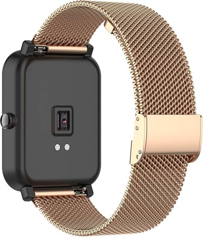 Chofit Metal Mesh Stainless Steel Loop Compatible with Ddidbi/Aptkdoe Watch Band for Women&Men Wristbands Bracelet Adjustable Band Strap Replacement Bands for Ddidbi Smartwatch in Saudi Arabia