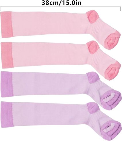 Klmnop Women Long Yoga Sport Gym Five Toe Separator Socks Foot Alignment Pain Comfort Massage Toeless Socks in Saudi Arabia