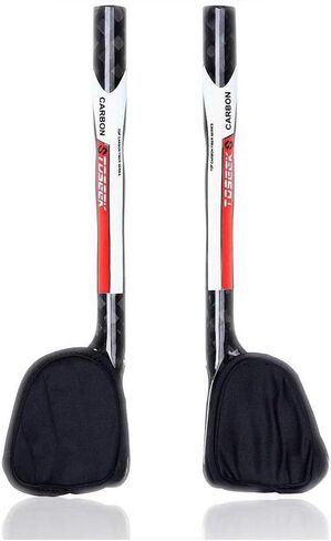 شريط راحة للدراجة TT 12K لامع بالكامل من ألياف الكربون عالية الجودة TT Bar Aero Bars Tri Bars لركوب الدراجات مسند ذراع لوضع شريط للطرق MTB Bike 31.8 مم - أخضر in Kuwait