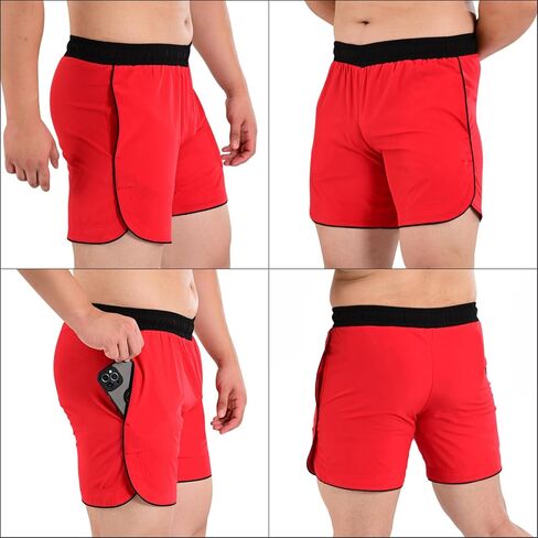 Roar Mens Running Shorts Lightweight Athletic Workout Shorts for Training & Kickboxing Quick Dry Gym Shorts in Saudi Arabia