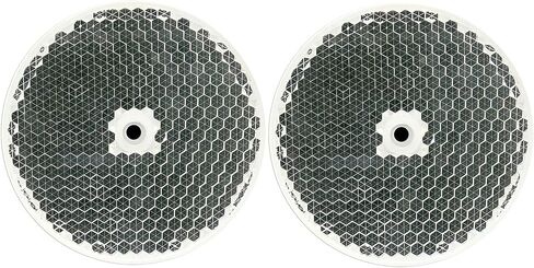 Seco-Larm E-931ACC-RC1Q Pack of 2 Round Reflectors, for Photoelectric Beam Sensors, 3-Inch Diameter, Screws Directly Into Reflector Hood in Kuwait
