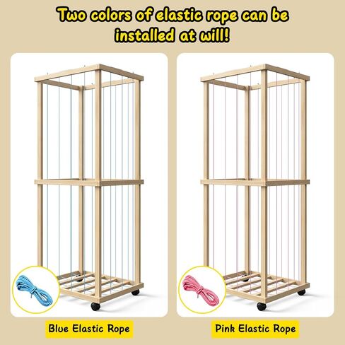 Stuffed Animal Zoo Storage Cage 55" Wood Large Stuffed Animal Storage Basket, Toy Storage for Big Small Stuffed Animals in Saudi Arabia