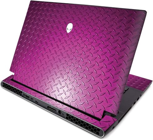 MightySkins Skin for Alienware M15 R2 (2019) - Cold Steel | Protective, Durable, and Unique Vinyl Decal Wrap Cover | Easy to Apply, Remove, and Change Styles | Made in The USA (ALWM15R219-Cold Steel) in Saudi Arabia