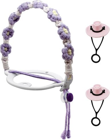 BIHRTC Water Bottle Handle Sling Holder Lanyard Water Bottle Handle Holder Accessories for Wide Mouth Bottles in Saudi Arabia