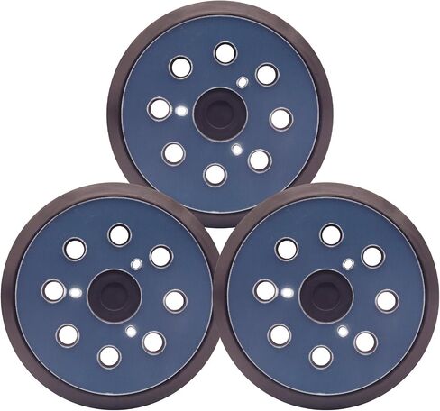 5" Sander Replacement Pad for Makita, 5 Inch 8 Hole Hook and Loop Sander Pads for Makita BO5010, BO5030K, BO5031K Compatible with DeWalt D26451,D26453,DW420, Porter Cable 382 (2 Pack) in Saudi Arabia