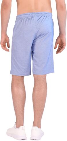 SCR Men's Tall Athletic Shorts 11" Inseam - Mens Lounge Shorts for Tall, Big and Tall Men - with Zipper Pockets in Saudi Arabia