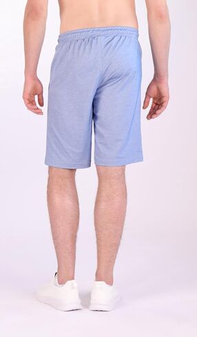 SCR Men's Tall Athletic Shorts 11" Inseam - Mens Lounge Shorts for Tall, Big and Tall Men - with Zipper Pockets in Saudi Arabia