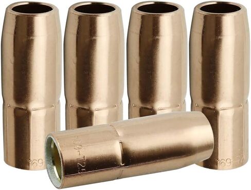 WeldingCity 5-pk Gas Nozzle 169-715 169715 1/2" for Miller Millermatic M-100 (M-10) M-150 (M-150) and Hobart H-9/H-10 MIG Welding Guns in Saudi Arabia