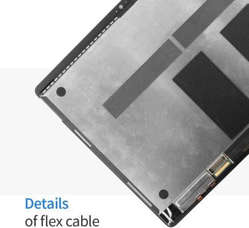 for Microsoft Surface Pro X Screen Replacement for Microsoft Surface Pro X 1876 M1042400 LCD Display Touch Screen Digitizer Assembly Repair Parts Black in Saudi Arabia