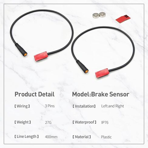 E-Bike MS-BK-2R Brake Cut Off Sensor SM/Waterproof Connector Electric Bike Cut Power Off Mechanical Hydraulic Brake Sensor for E Bike in Saudi Arabia