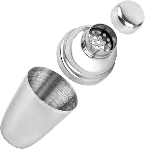 AUEAR, 12 oz/350ml Stainless Steel Cocktail Shaker Bottle Martini Shaker Drink Shaker with Built-in Strainer for Home Bar in Saudi Arabia
