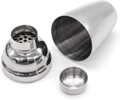 AUEAR, 12 oz/350ml Stainless Steel Cocktail Shaker Bottle Martini Shaker Drink Shaker with Built-in Strainer for Home Bar in Saudi Arabia