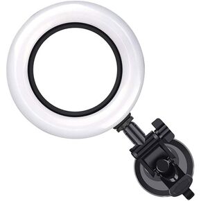 MILISTEN Self Broadcasting Light Lamp Lights 1 Set Suction Light Suction Cup Beauty Ring Fill Light