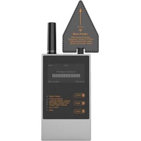 Digi ProScan AI Quantum Privacy Counter Surveillance Bug Sweep Detector - Detects Hidden Cameras, GPS Trackers, Trojan Monitoring Devices, and More - Dual Speakers, High Sensitivity