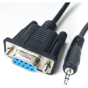 كابل وحدة التحكم 940-0299A DB9 إلى AJ2.5 لبطاقة إدارة APC UPS AP9630 AP9631 AP9635 (كابل تسلسلي بديل APC #940-0299A)، 6FT in Kuwait