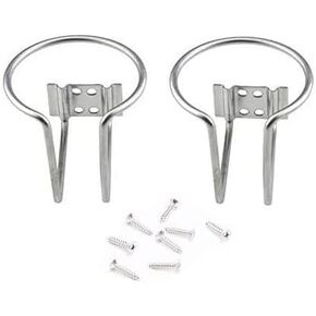 Z-COLOR Stainless Steel Boat Ring Cup Drink Holder Universal Drinks Holders for Marine Yacht Truck RV Car Trailer Hardware (4)