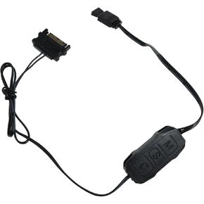 ARGB تحكم SATA إمدادات الطاقة ضوء شريط تحكم 5 فولت 3Pin Aura RGB Controller-1PCS in Kuwait