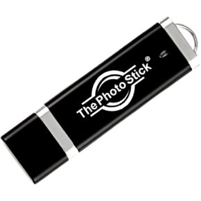 ThePhotoStick 128GB - usb, Easy, One Click Photo and Video Backup