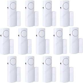 Door Window Alarm, 90DB Door Alarms for Kids Safety, Door Window Burglar Alarm-Window Pool Alarms for Home (Pack of 13)