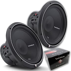 2) ROCKFORD FOSGATE P2D4-12 12" 1600 Watt Dual 4-Ohm Car Audio Subwoofers P2D412