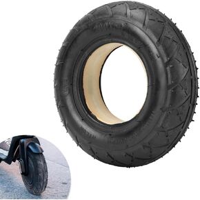200x50 Electric Scooter Tire 8"x2" Pneumatic Wheel 8in Inflation Tyre Air Tire & 10mm Bearing Alloy Hub for Mountain Scooter and Mountain Skateboard Off-road Tire