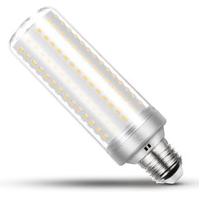 E26/E27 200W Equivalent LED Corn Light Bulb, 20W 3000LM Non Dimmable 6000K Daylight White, Bright High Output E26 Medium Base LED Bulb for Candelabra Ceiling Fan Home Garage Warehouse Indoor,1 Pack