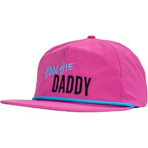Combat Iron Hoochie Daddy Crushable Summertime Rope Hats for Men, Unstructured Snapback Performance Water-Resistant Baseball Cap Men & Women