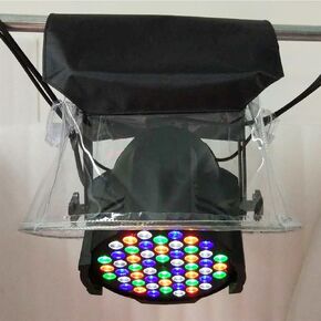 (Pack of 8) Stage Light Outdoor Led Par Rain Covers, Stage Lights Waterproof Par Light Rain Cover Outdoor Stage Cover