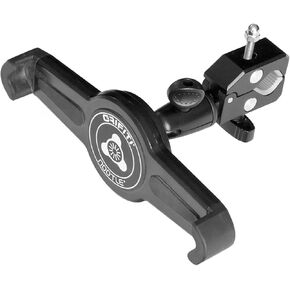 GRIFITI Nootle Large Universal Tablet & Heavy Duty Bike Bar Clamp Full Metal Construction 1/4 20 Threaded for Standard to Large Tablets - Any Pipe 1.5 in Handlebar Motorcycles - Quick Release Clamps