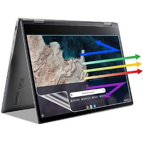 F FORITO 2-Pack متوافق مع 13.3 بوصة Acer Chromebook Spin 513 واقي شاشة غير لامع مضاد للضوء الأزرق، يقلل من إجهاد العين وواقي شاشة كمبيوتر محمول حساس للمس