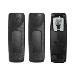 Replace PMLN4652 Spring Action Belt Clip for Motorola XPR7580 XPR7550 XPR7380 XPR6550 XPR6350 XPR6500 XPR6580 XPR6380 Two Way Radios (Pack of 3)