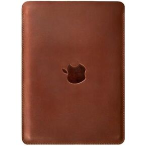 Genuine Leather Sleeve Case for MacBook 14 Pro 2021-2023 M1 M2 M3 Pro 14 Inch (Coffe, MacBook 14 Pro)