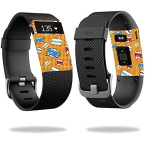 MightySkins Skin Compatible with Fitbit Charge HR Cover Skins Sticker Watch Pop Art