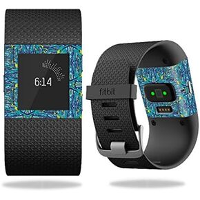 MightySkins Skin Compatible with Fitbit Surge Cover Skins Sticker Watch Blue Veins