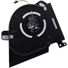 Deal4GO CPU & GPU Graphics Cooling Fan Replacement for ASUS ROG Zephyrus GX551QM GX551QS GX551QR GX551QM-ES96 GX551QS-XS98, Black
