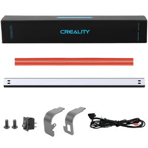 Official Creality Ender 3 V3 Plus LED Light Bar Kit, Upgrade 3D Printer LED Light Bar, 24V 5W LED Chip Energy and Power Saving No Strobe ONLY for Ender 3 V3 Plus 3D Printer(Lamp Length: 378MM)