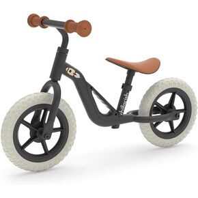 Chillafish Charlie Toddler Balance Bike, Lightweight 10-Inch Bike for Boys & Girls 2 to 4 Years Old, Adjustable Seat, Carry Handle & No-Puncture Tires