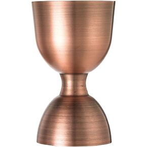 Barfly M37006GD Heavy-Duty Straight Rim Bell Jigger, 1 oz x 2 oz, Gold